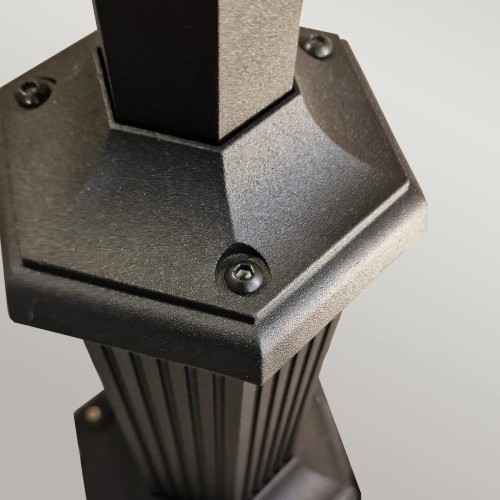 Latarnia uliczna Parish PR6 - 1 źródło światła - Czarny