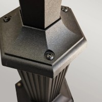 Latarnia uliczna Parish PR6 - 1 źródło światła - Czarny