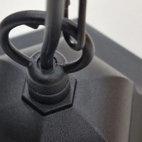 Latarnia wisząca Parish PR9 - 1 źródło światła - Czarny