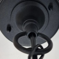 Latarnia wisząca Parish PR9 - 1 źródło światła - Czarny