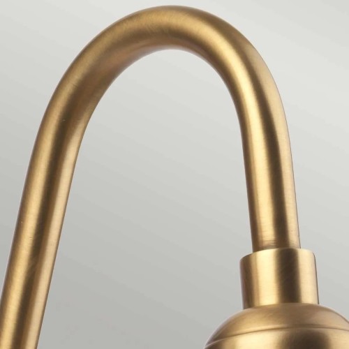 Kinkiet Provence - 1 źródło światła - Postarzany mosiądz