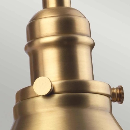 Kinkiet Provence - 1 źródło światła - Postarzany mosiądz