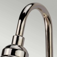 Kinkiet Provence - 1 źródło światła - Polerowany nikiel