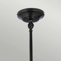 Kinkiet / Lampa wisząca Provence - 1 źródło światła - Postarzany brąz