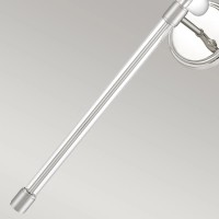 Kinkiet Barbour - 1 źródło światła - Polerowany nikiel