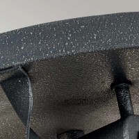 Plafon Bradbury - 2 źródła światła - Popielaty