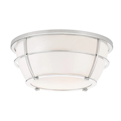 Plafon Chance - 2 źródła światła - Polerowany chrom