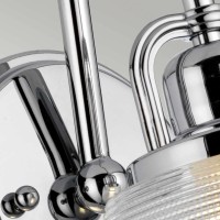 Kinkiet Dublin - 1 źródło światła - Polerowany chrom