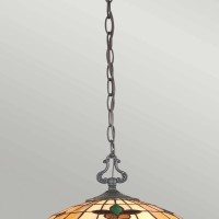 Lampa wisząca Kami - 3 źródła światła - Vintage brąz
