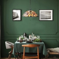 Lampa wisząca Kami - 3 źródła światła - Vintage brąz