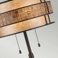 Lampa stołowa Laguna - 2 źródła światła - Miedź