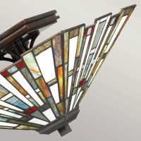 Plafon Maybeck - 2 źródła światła - Ciemnobrązowy