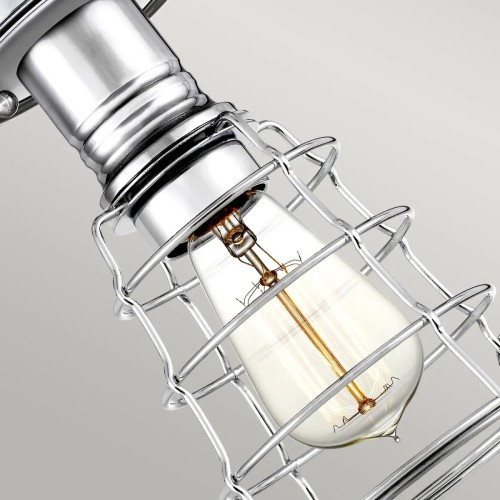 Półplafon Mixon - 1 źródło światła - Polerowany chrom