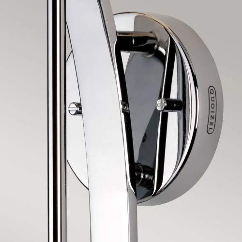 Duży kinkiet Taylor - 1 źródło światła - Polerowany chrom