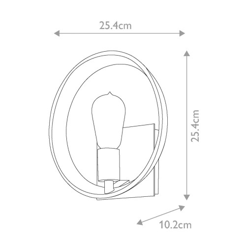 Kinkiet Theater Row - 1 źródło światła - Imperialne srebro