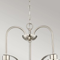 Żyrandol Trilogy - 3 źródła światła - Szczotkowany nikiel