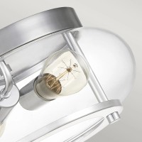 Plafon Trilogy - 2 źródła światła - Polerowany chrom