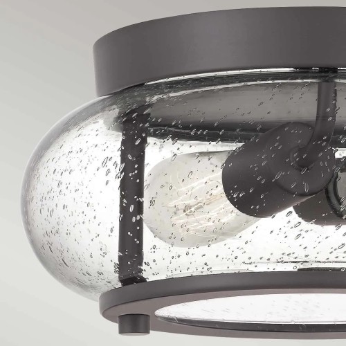 Plafon Trilogy - 2 źródła światła - Postarzany brąz