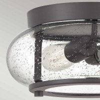 Plafon Trilogy - 2 źródła światła - Postarzany brąz