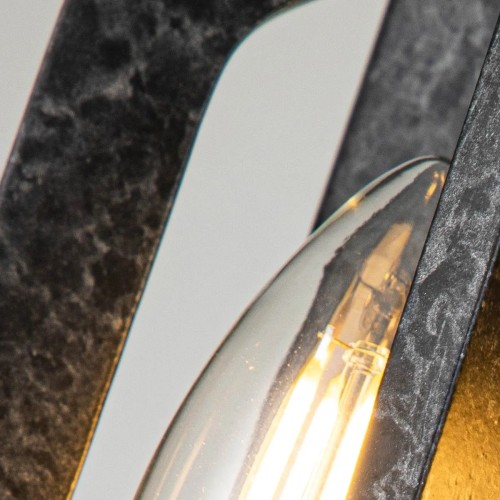 Kinkiet Vanguard - 2 źródła światła - Postarzana czerń