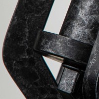 Kinkiet Vanguard - 2 źródła światła - Postarzana czerń