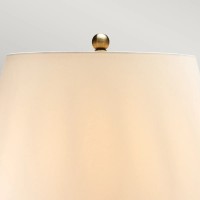 Lampa stołowa Rib Pumpkin - 1 źródło światła - Brązowy