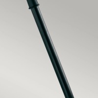 Latarnia słupkowa Shannon - 1 źródło światła - Czarny