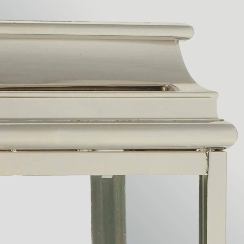 Latarnia naścienna St Martins - 1 źródło światła - Polerowany nikiel