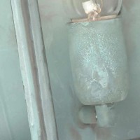 Latarnia naścienna St Martins - 1 źródło światła - Grynszpan