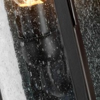 Latarnia naścienna Stow - 1 źródło światła - Postarzany brąz