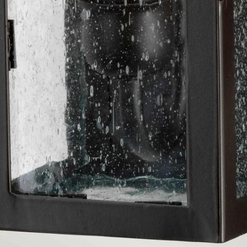 Latarnia naścienna Stow - 1 źródło światła - Postarzany brąz