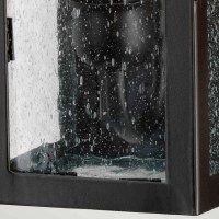 Latarnia naścienna Stow - 1 źródło światła - Postarzany brąz