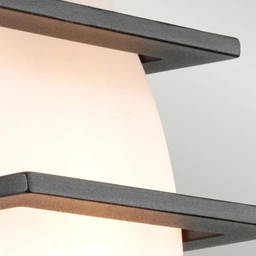 Latarnia naścienna Sven - 1 źródło światła - Grafitowy