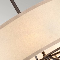 Lampa wisząca Taiko - 3 źródła światła - Postarzany brąz