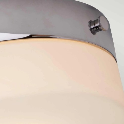 Średni plafon Tamar - 1 źródło światła - Polerowany chrom