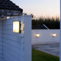 Duża latarnia naścienna Torsten - 1 źródło światła - Grafitowy