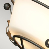 Półplafon Windsor - 3 źródła światła - Grafitowy