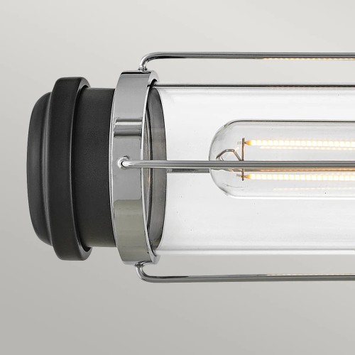 Kinkiet Masthead - 2 źródła światła - Polerowany chrom