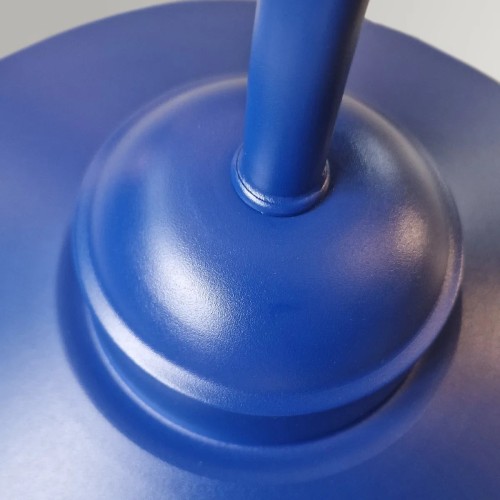 Latarnia naścienna Klampenborg - 1 źródło światła - Granatowy