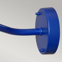 Latarnia naścienna Klampenborg - 1 źródło światła - Granatowy