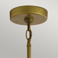 Latarnia wisząca Camillo - 1 źródło światła - Malowany naturalny