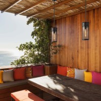 Latarnia wisząca Camillo - 1 źródło światła - Strukturalna czerń