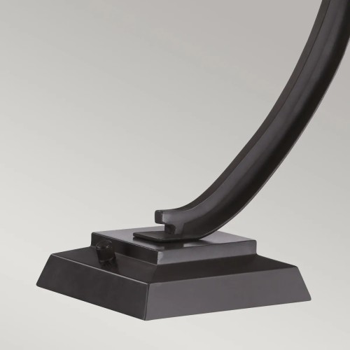 Lampa stołowa Pomeroy - 1 źródło światła - Western brąz