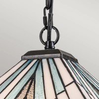 Lampa wisząca Alderley - 1 źródło światła - Vintage brąz