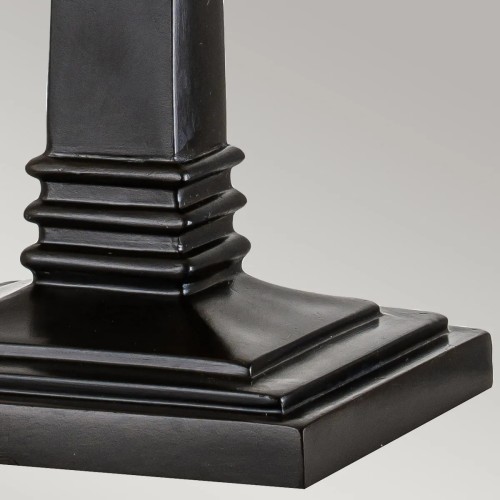 Duża lampa stołowa Alderley - 1 źródło światła - Vintage brąz