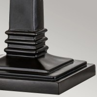 Duża lampa stołowa Alderley - 1 źródło światła - Vintage brąz