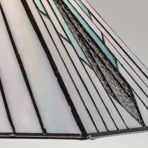 Duża lampa stołowa Alderley - 1 źródło światła - Vintage brąz