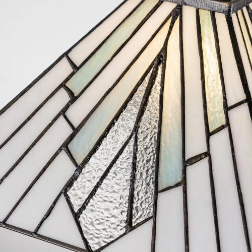 Duża lampa stołowa Alderley - 1 źródło światła - Vintage brąz