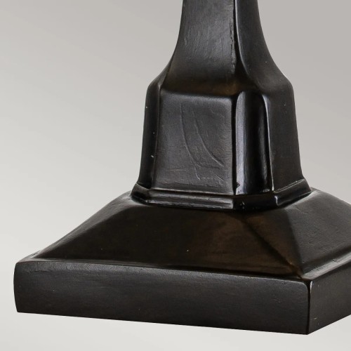 Mała lampa stołowa Alderley - 1 źródło światła - Vintage brąz