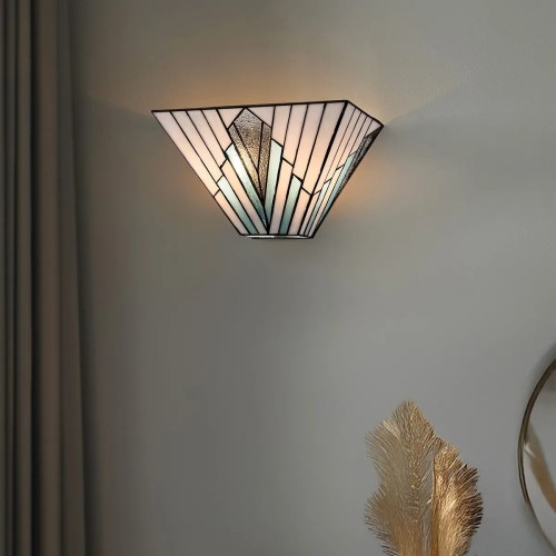 Kinkiet Alderley - 2 źródła światła - Vintage brąz